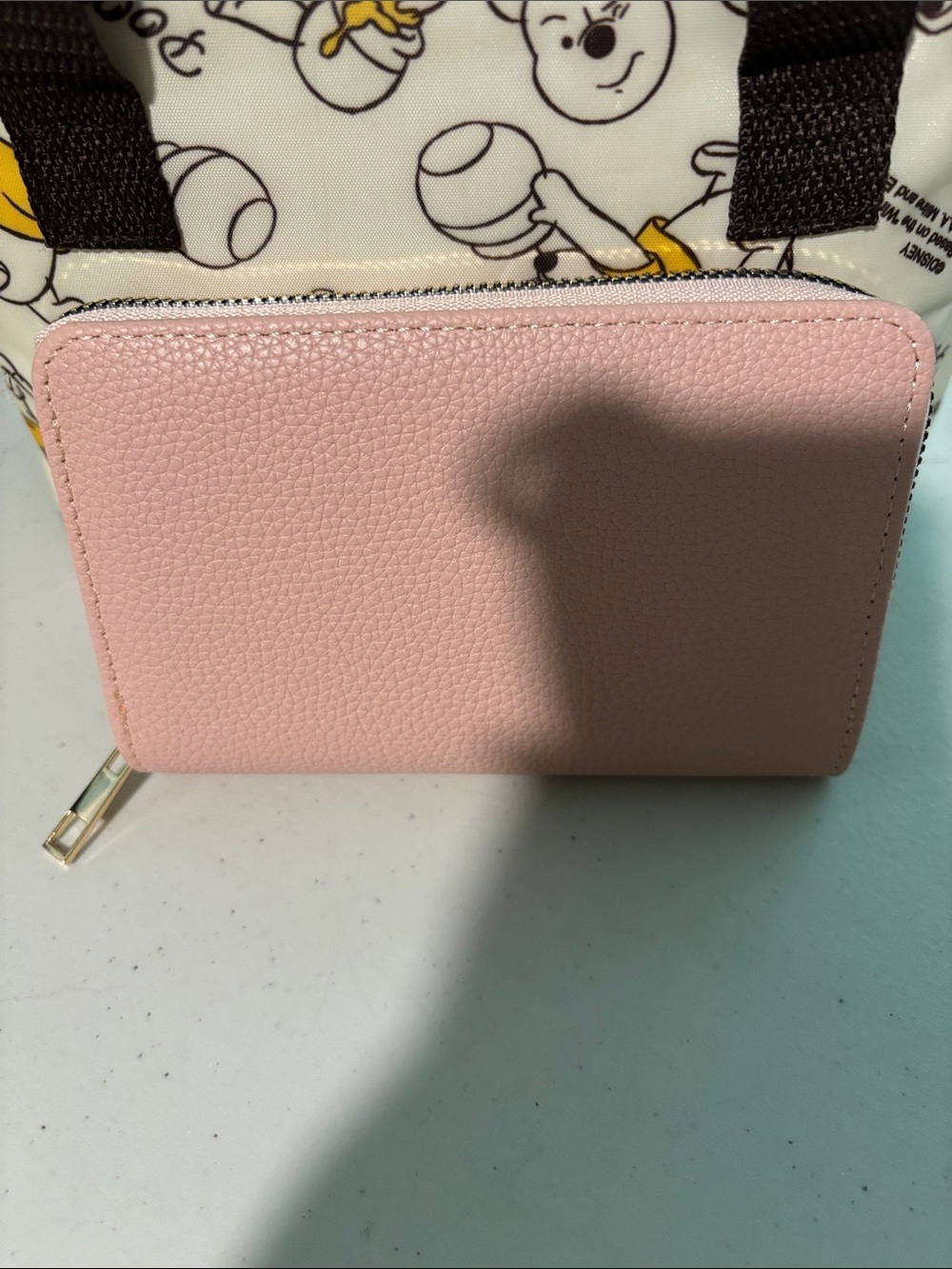 Women's Pink Pebbled wallet